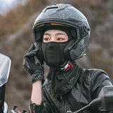 Wozinsky WKM-03B ansigtsmaske motorcykel cykel vinter balaclava - sort