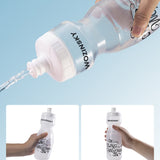 Wozinsky WBR-01T 750 ml cykelflaske - gennemsigtig