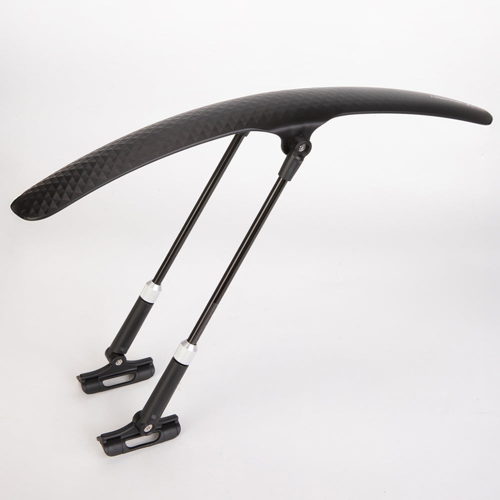 Wozinsky WBR-01 universel justerbar cykelfender - sort