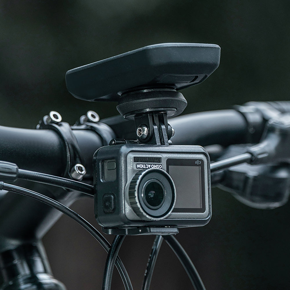 Wozinsky WUG-01B cykelmount til Garmin computer, styrestang, kamera, lampe - sort