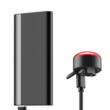 Wozinsky WIS-01 vandtæt Smart Tail Lights 2 stykker - sort