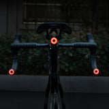 Wozinsky WIS-02 Vandtæt Smart Tail Light 1 pc - sort