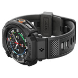 Spigen Rugged Armor Pro Strap til Samsung Galaxy Watch 8 Classic 46 mm - Matte Black