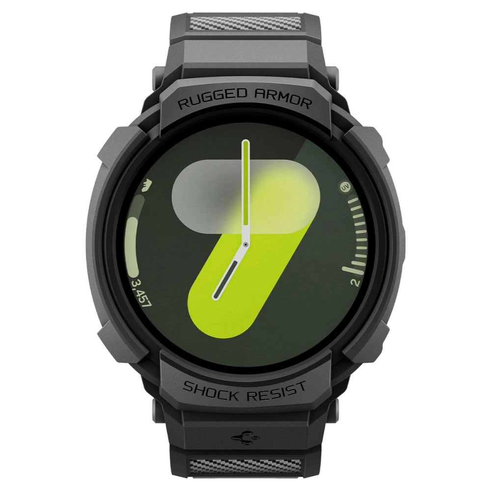 Spigen Rugged Armor Pro Strap til Samsung Galaxy Watch 8 40mm - Matte Black