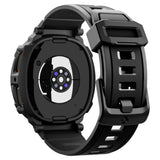 Spigen Rugged Armor Pro Strap til Samsung Galaxy Watch 8 40mm - Matte Black