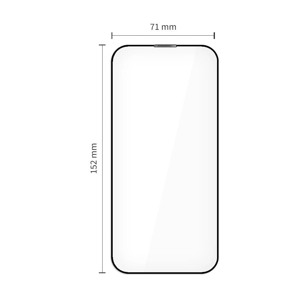Tech-Protect Quick Set+ 2-pakke af hærdet glas til iPhone 17 Air - sort