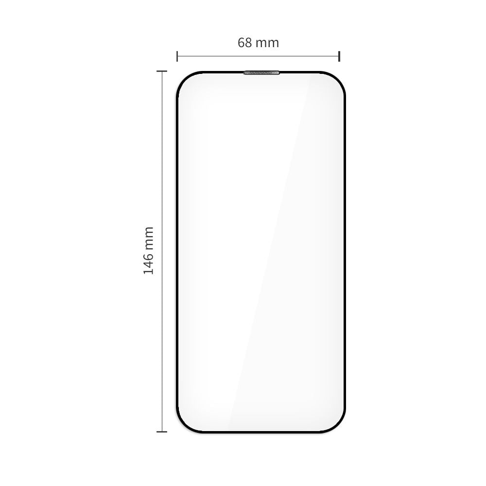 Tech-Protect Quick Set+ 2-pakke af hærdet glas til iPhone 17 Pro - sort