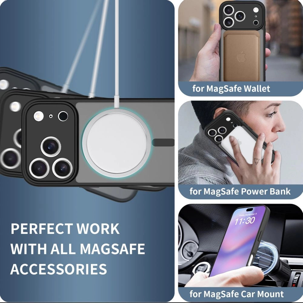 Tech-Protect BasicMag MagSafe Case til iPhone 17 Pro - Matte Black