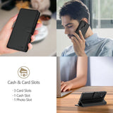 Tech-Protect Wallet Case til Xiaomi Redmi 15C - sort