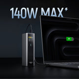 Powerbank Cuktech CKPB200UGLGR 210W 20000mAh 2 x USB-C 1 x USB-A - grå