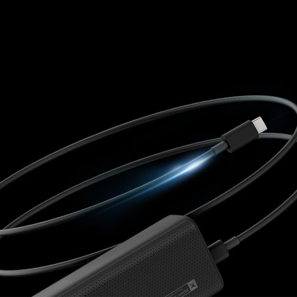Powerbank Cuktech CKPB100PGLBL 150W 10000mAh USB-C USB-A - sort