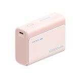 Powerbank Cuktech CP13 30W 10000mAh USB-C + USB-A - lyserød