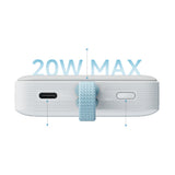 Cuktech CP132ML 10000 mAh Magnetisk Power Bank - hvid