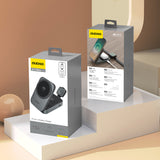 Dudao A11 Max 15W 3-i-1-induktiv ladestation Kompatibel med MagSafe - Grå