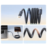 Baseus Dynamic 4 Pro Fast USB-C-kabel - USB-C 100W 1m - sort