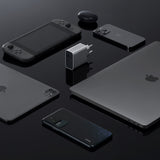 Cuktech 65W GaN 2xUSB-C 1xUSB-A Wall Charger - Grå