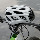 Wozinsky WBN-01R cykellås til cykelhjelm, vandtæt, 4-cifret kombination - sort