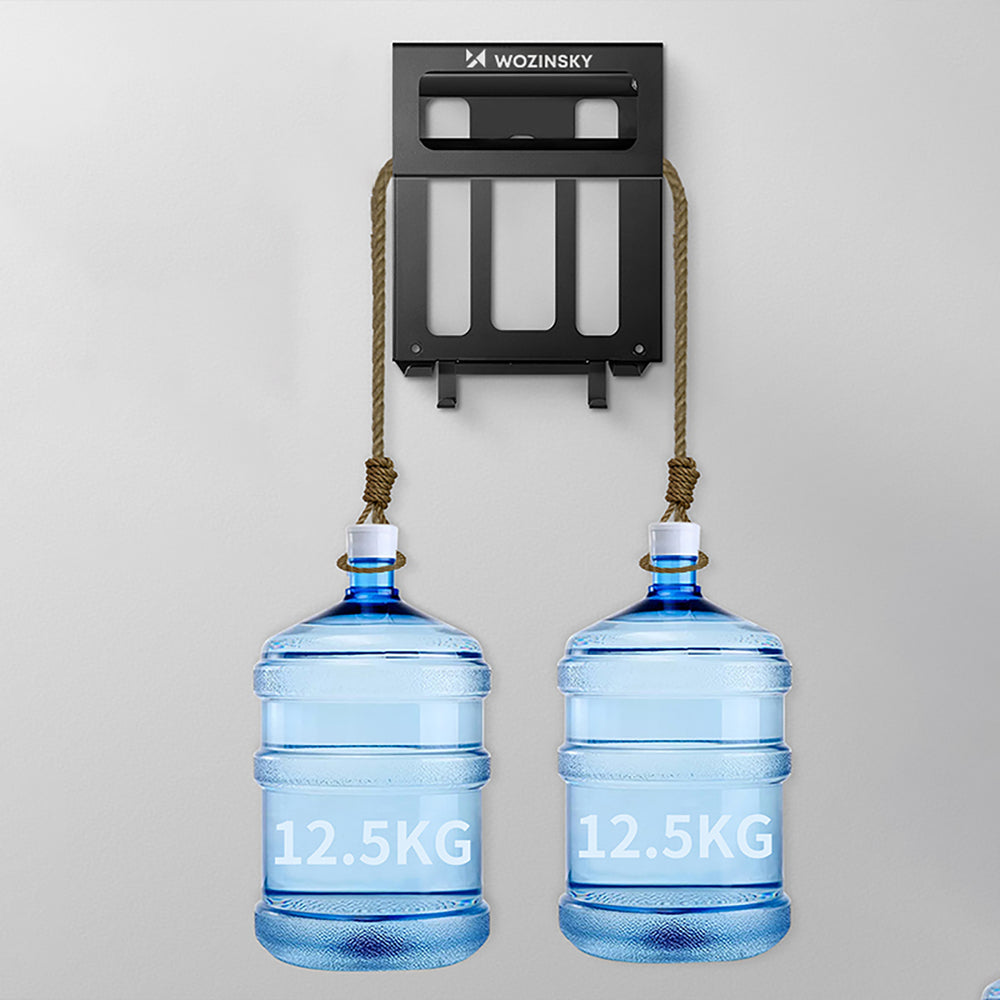 Wozinsky WSW-01S cykelhænger med monteringssæt - sort