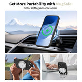 Tech-Protect Silicone MagSafe Case for iPhone 17 - Black