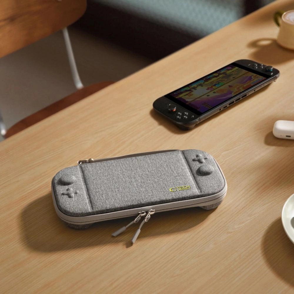 Tech-Protect Slim Pouch til Nintendo Switch 2 - Grå