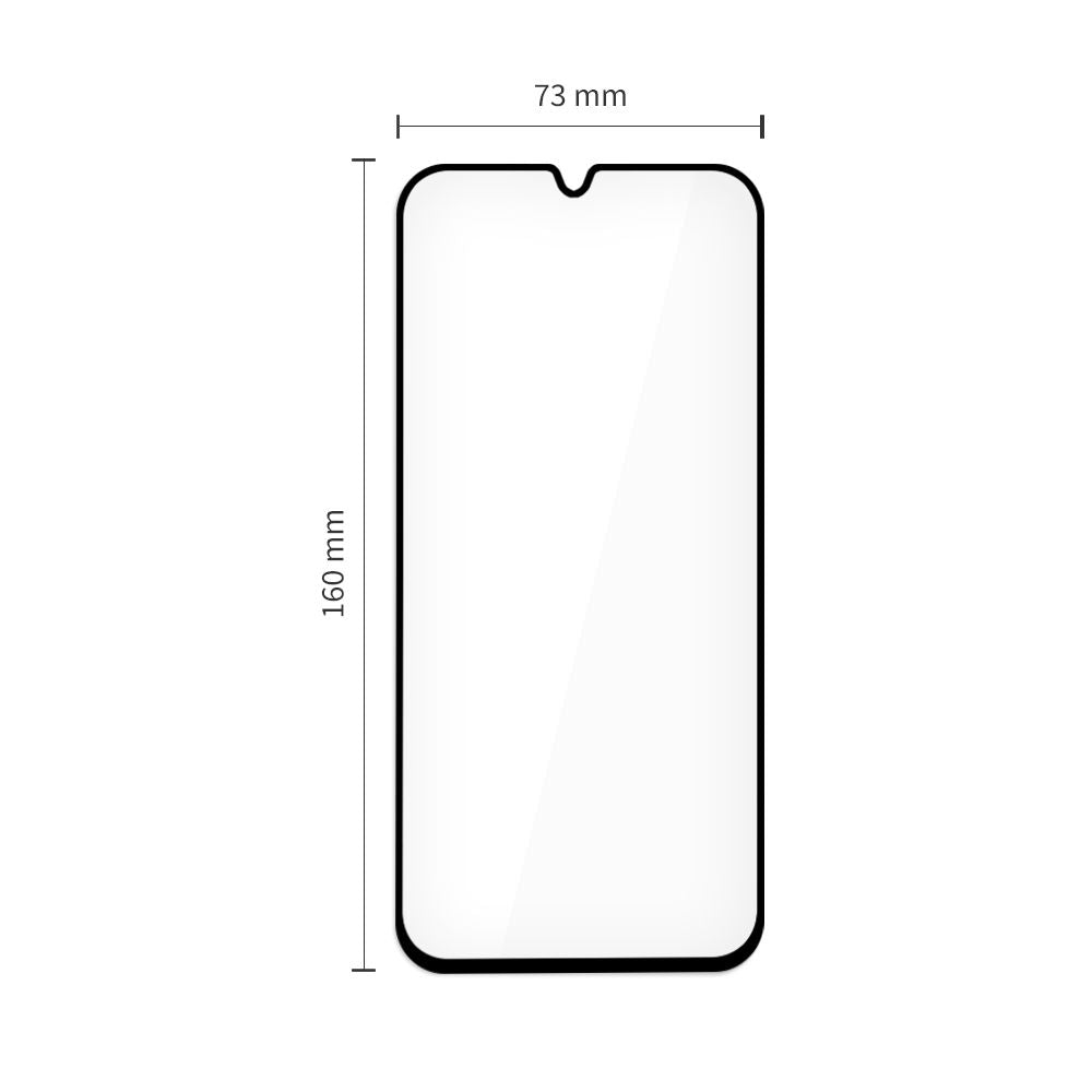 Tech-Protect Glass Fit+ 2-pack tempered glass for Samsung Galaxy A16 4G / 5G / A26 5G / A17 4G / 5G - black