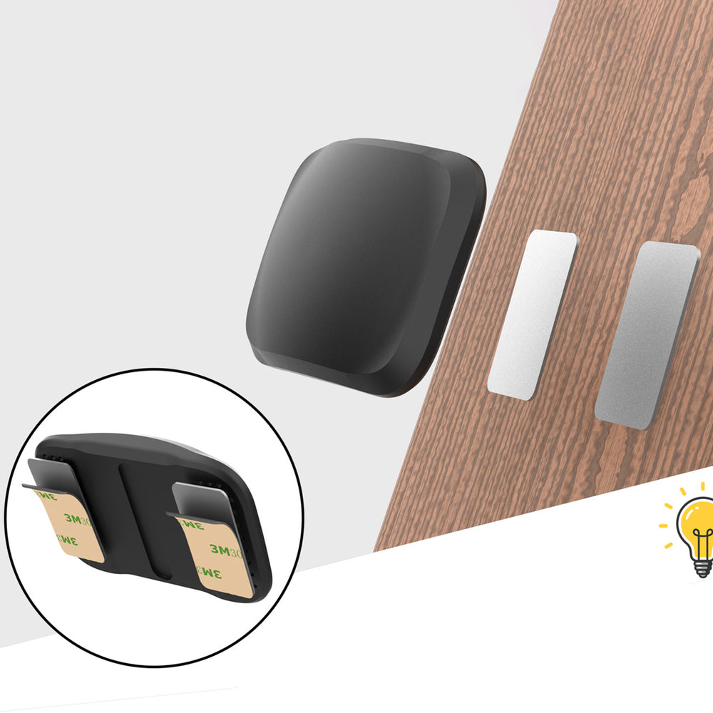 Magnetisk beholder til AirTag - sort