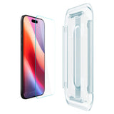Spigen Glas.TR EZ Fit 2-pack hærdet glas til iPhone 17 Air - gennemsigtigt