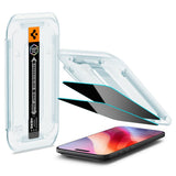 Spigen Glas.TR EZ Fit 2-pack privatlivsglas til iPhone 17 Air