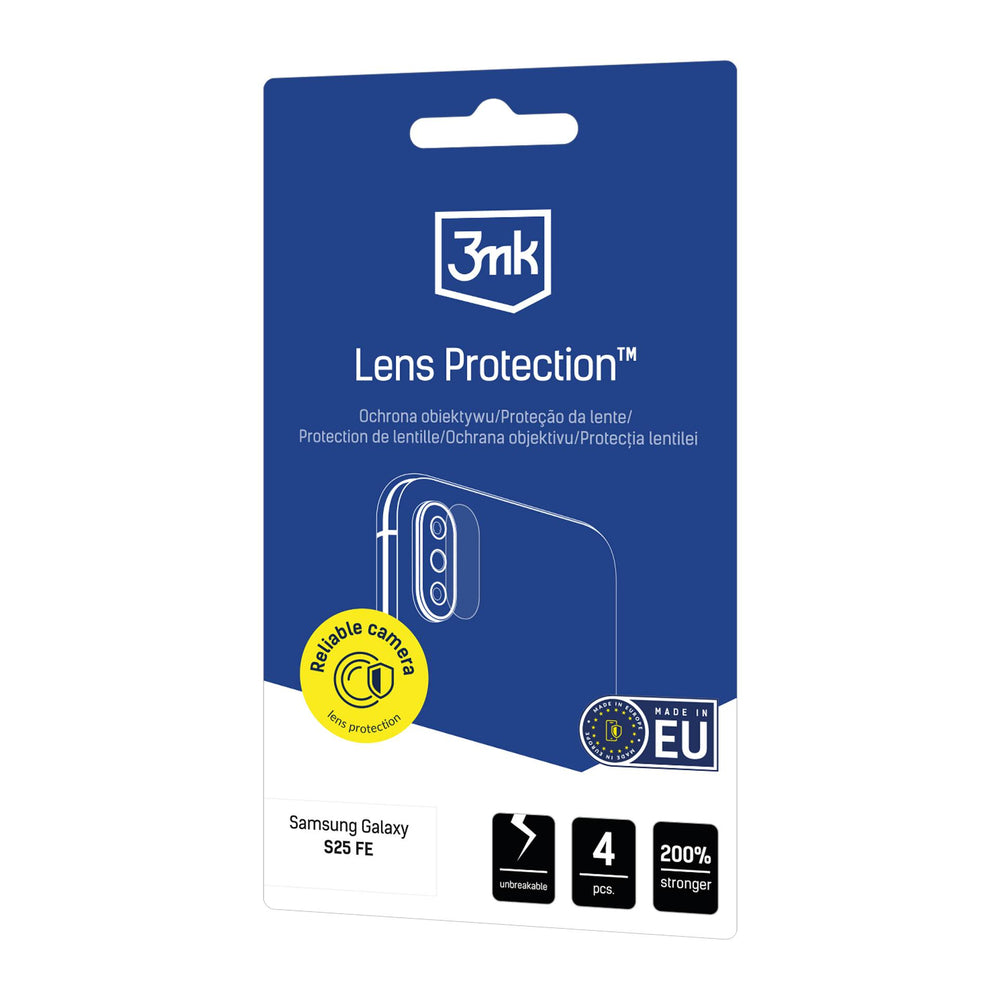 Kamera objektiv glas 3mk Lens beskyttelse Samsung Galaxy S25 FE