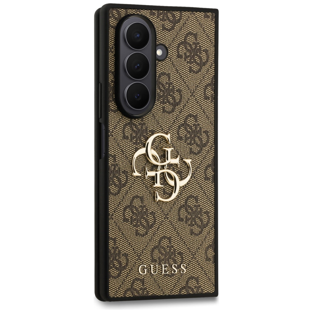 Guess Big 4G Logo Classic Logo Case til Samsung Galaxy Z Fold7 - Brunt