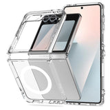 Tech-Protect FlexAir Hybrid MagSafe Case til Samsung Galaxy Z Flip 6 / 7 FE - Gennemsigtig