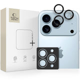 Tech-Protect Camring Fit+ Camera Cover til iPhone 14 Pro / Max / 15 Pro / Max / 16 Pro / Max / 17 Pro / Max - sort