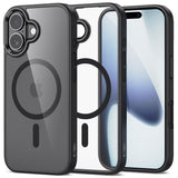 Tech-Protect MagMat MagSafe Case til iPhone 17 - klar sort