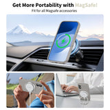 Tech-Protect Silicone MagSafe Case til iPhone 17 - Grå