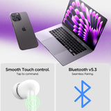 Spigen SA2400 ANC trådløse hovedtelefoner - sort