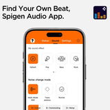 Spigen SA2400 ANC trådløse hovedtelefoner - sort