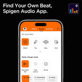 Spigen SA2403 ANC Pro trådløse hovedtelefoner - sort