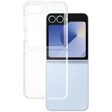 CARE af PanzerGlass Flagship Urban Combat Case til Samsung Galaxy Z Flip 7 FE / Flip 6 - Transparent