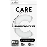 CARE af PanzerGlass Flagship Urban Combat Case til Samsung Galaxy Z Flip 7 - Transparent