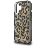 Karl Lagerfeld IML Leopard Pattern MagSafe Case til iPhone 16 - Brunt