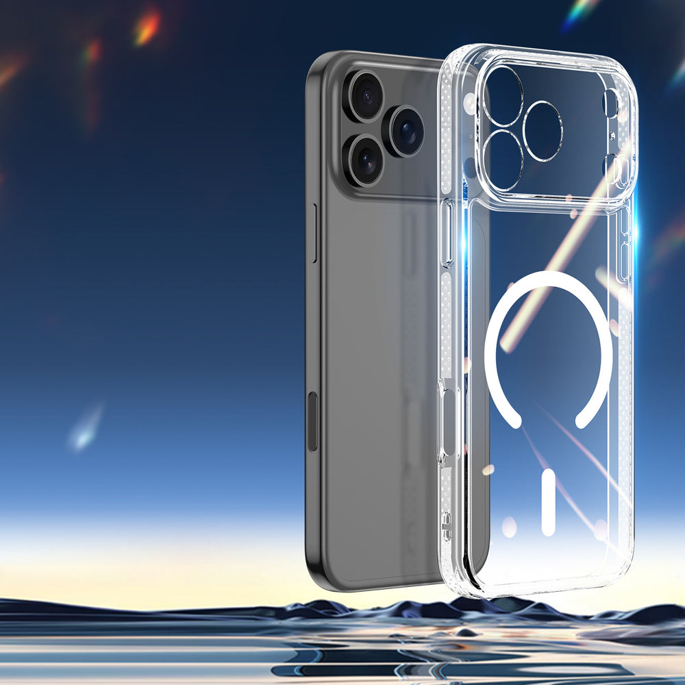 Dux Ducis Clin Mag Case for iPhone 17 Pro Max Compatible with MagSafe - Transparent