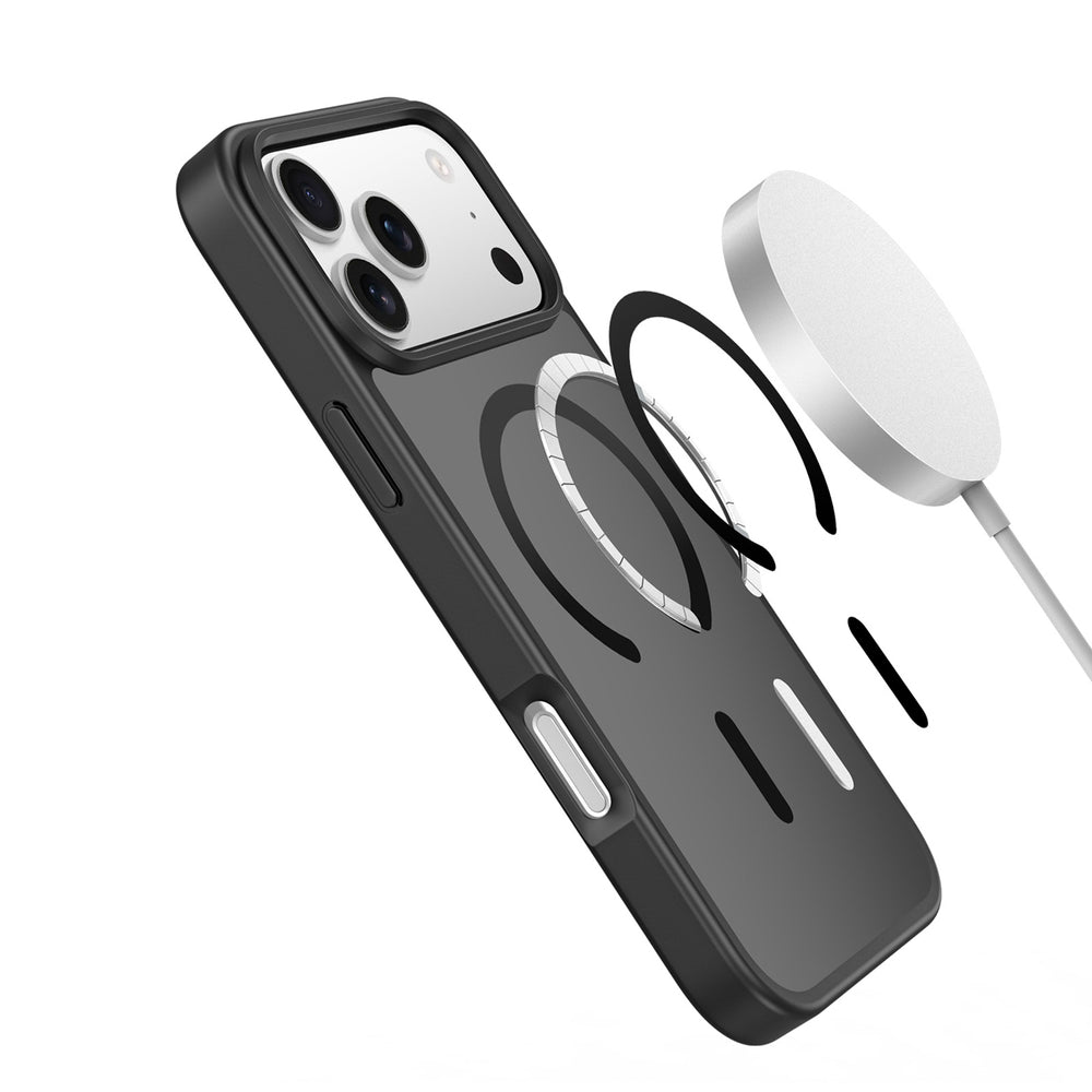 Dux Ducis Yind iPhone 17 Pro Max Case Compatible with MagSafe - Black