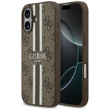 Guess 4G Printed Stripes MagSafe-hylster til iPhone 17 - brun