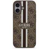Guess 4G Printed Stripes MagSafe-hylster til iPhone 17 - brun