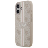 Guess 4G Printed Stripes MagSafe Case til iPhone 17 - Pink