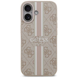 Guess 4G Printed Stripes MagSafe Case til iPhone 17 - Pink