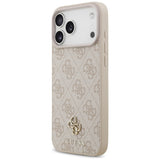 Guess 4G Small 4G og Classic MagSafe-fodral til iPhone 17 Pro Max - pink