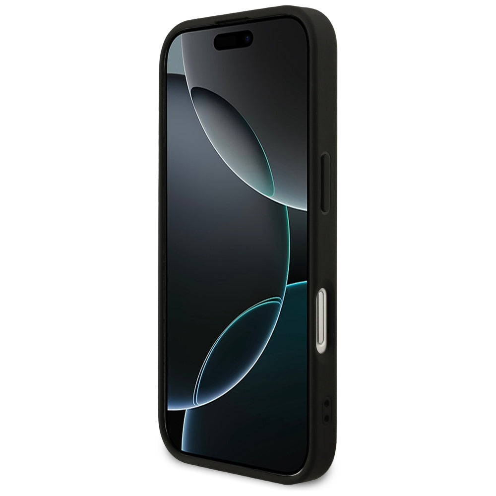 Guess 4G Small Classic Logo MagSafe case for iPhone 17 - black