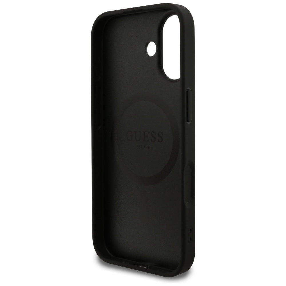 Guess 4G Small Classic Logo MagSafe case for iPhone 17 - black
