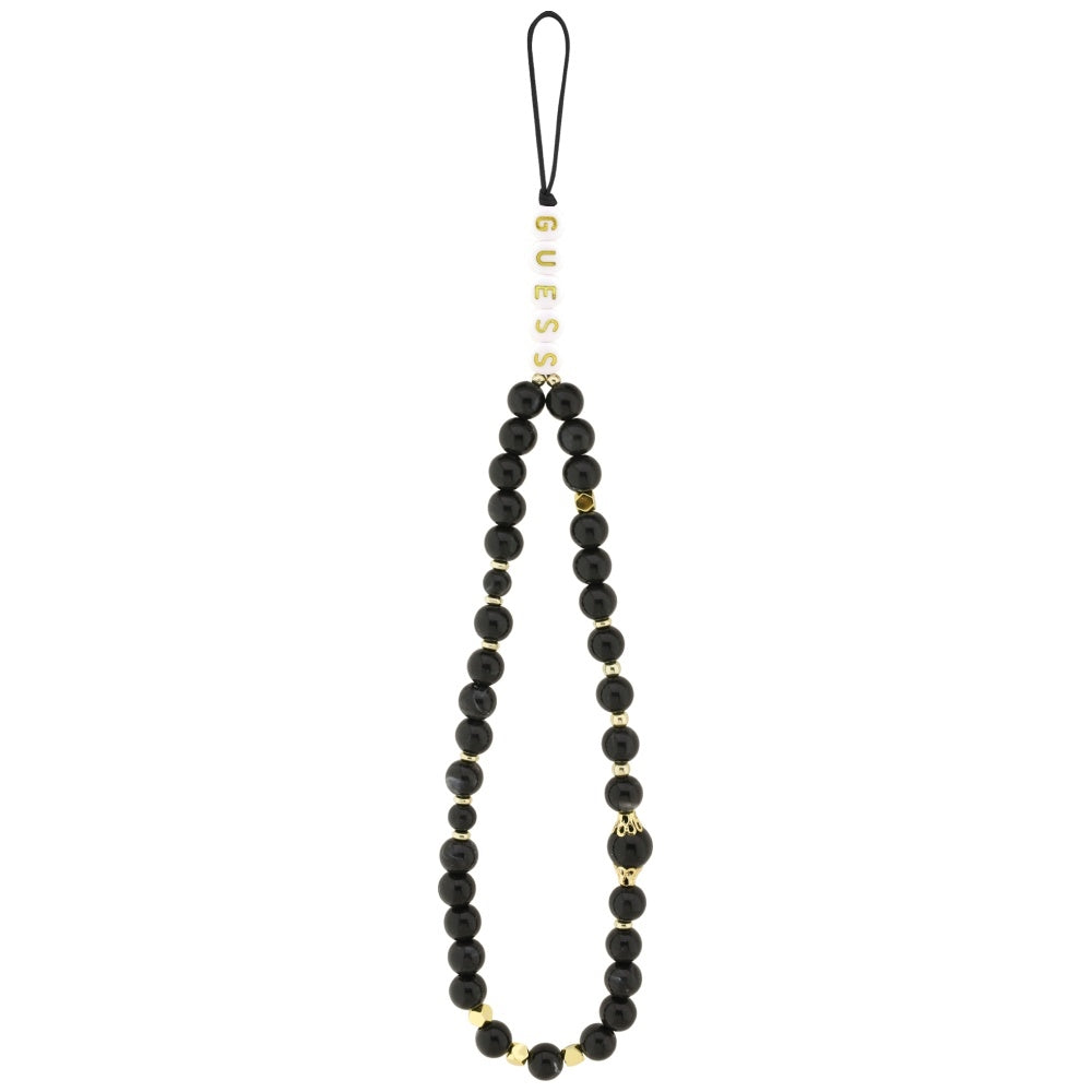 Guess 4G Strap Triangle Logo MagSafe-hylster til iPhone 17 Pro - sort